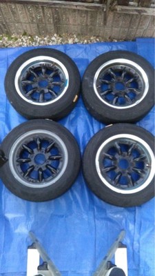 JDM 14-inch aluminum Watanabe RS-8 original from that era (No Tires)