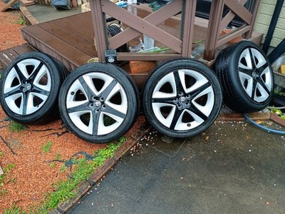 JDM Genuine Prius 50 17-inch alloy wheels and tires 4-piece set. (No Tires)