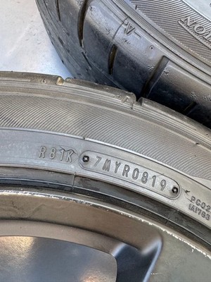 JDM Z34 early model genuine wheels and tire set 4 books (No Tires) - Image 7