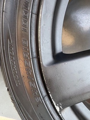 JDM Z34 early model genuine wheels and tire set 4 books (No Tires) - Image 8