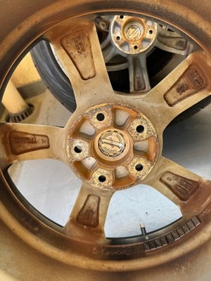 JDM Z34 early model genuine wheels and tire set 4 books (No Tires) - Image 11