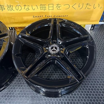 JDM AMG21◼️GLS400d ◼️GLE400d◼️Glossy black remake◼️Continental deep gr (No Tires) - Image 3