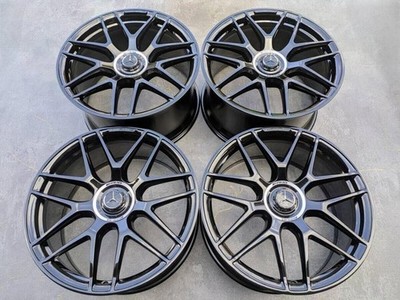 JDM Forging Mercedes-Benz AMG W167 GLE Genuine 22-inch Black 4-Wheel Set (No Tires)