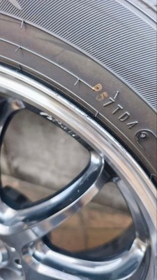 JDM Work wheels 15-inch Dunlop tires 185/55/15 size. (No Tires) - Image 8