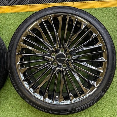 JDM WALD GENUINE LINE 9j+35 NITTO245/40 (No Tires) - Image 2