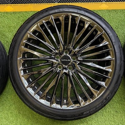 JDM WALD GENUINE LINE 9j+35 NITTO245/40 (No Tires) - Image 5