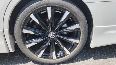 JDM PCD120 Modified 21-inch wheels for Crown Black used on 40 Alphard. (No Tires) - Image 4