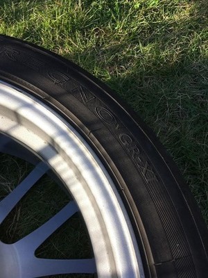 JDM BBS RE5005 Gun Gray 17x7J +48 + 215/45 tires (No Tires) - Image 4