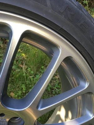 JDM BBS RE5005 Gun Gray 17x7J +48 + 215/45 tires (No Tires) - Image 6