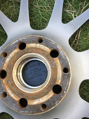 JDM BBS RE5005 Gun Gray 17x7J +48 + 215/45 tires (No Tires) - Image 9