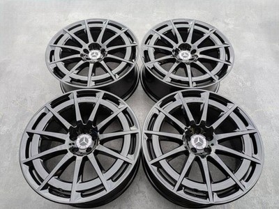 JDM Mercedes-Benz AMG V297 EQS Genuine 21-inch Black 4-Wheel Set (No Tires)