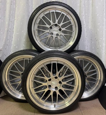 JDM Top-of-the-line ultra-lightweight BBS 20-inch wheel set with tires (No Tires)