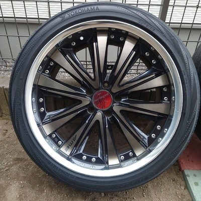 JDM AME Moderato Blaster 20-inch Tire 4-Wheel Set Blue Earth (No Tires) - Image 4