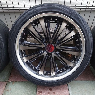 JDM AME Moderato Blaster 20-inch Tire 4-Wheel Set Blue Earth (No Tires) - Image 6