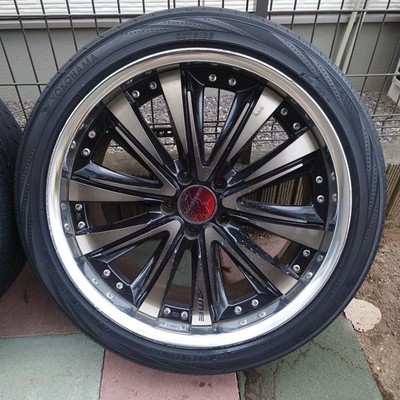 JDM AME Moderato Blaster 20-inch Tire 4-Wheel Set Blue Earth (No Tires) - Image 7