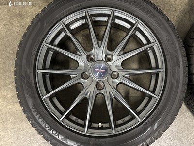 JDM Excellent TreadWeds VELVA SPORT II 17in 7J +48 PCD114.3 Yokohama I (No Tires) - Image 3