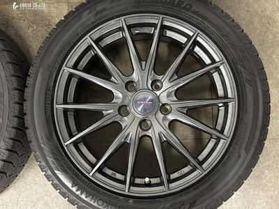 JDM Excellent TreadWeds VELVA SPORT II 17in 7J +48 PCD114.3 Yokohama I (No Tires) - Image 4