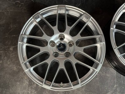 JDM Lexus LS WEDS Delmore 8J +25 120 5H Used Aluminum Wheel 194-Wheel Set B (No Tires) - Image 4