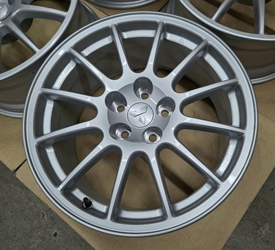 JDM New CarMitsubishi Lancer Evolution X Genuine 18x8.5J Wheels 4-Wheel Set L (No Tires) - Image 7