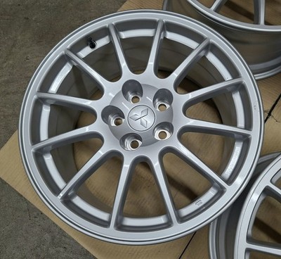 JDM New CarMitsubishi Lancer Evolution X Genuine 18x8.5J Wheels 4-Wheel Set L (No Tires) - Image 8