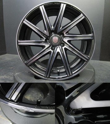 JDM Club Linea Rossi 8J-19+35 114.3 darkclear Dunlop Grandtrek PT5 225 (No Tires) - Image 5