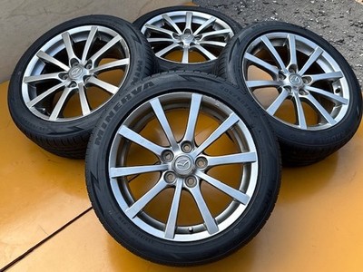 JDM Mazda NC-series Roadster genuine 17-inch wheels & tires 4-piece se (No Tires)