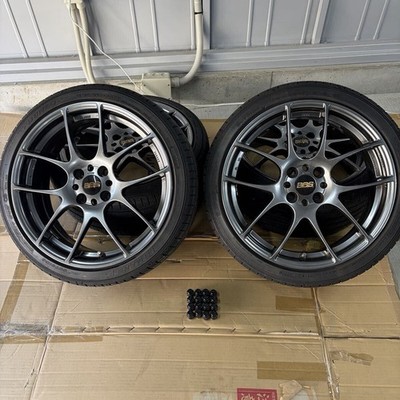 JDM BBS RF500 177j +48 BBS genuine nuts included M12 P1.5 br BBS (No Tires)