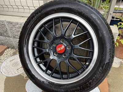 JDM BBS forging wheels RG-F RG519 with 205/55R16 tires 4-Wheel Set br B (No Tires)