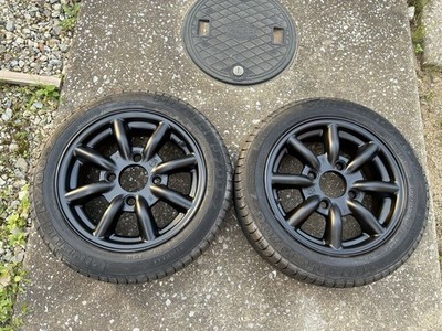JDM Rare Watanabe 8-spoke 13-inch 5j 4-hole PCD114.3 4-Wheel Set made i (No Tires)