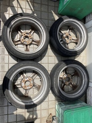 JDM RAYS VOLK RACING AV REVOLUTION 15x6.5J +38 4H-100 4-piece set suita (No Tires) - Image 2