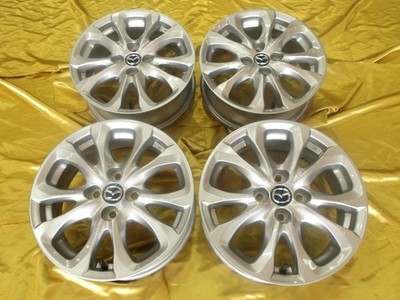 JDM O Delivery Mazda Demio Genuine Wheels Only 4-Wheel Set 15 4H100 5.5J+40 (No Tires)