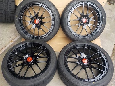 JDM BMW Mini R55 Aqua BBS RE-L2 black forging 17-inch 4-piece set 7J + (No Tires)