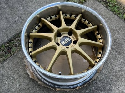 JDM Rare Deep Rim BLITZ TECHNO SPEED Z1 blitz 9j+22 18 Drift Car USDM (No Tires) - Image 2