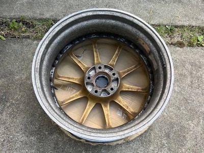 JDM Rare Deep Rim BLITZ TECHNO SPEED Z1 blitz 9j+22 18 Drift Car USDM (No Tires) - Image 6