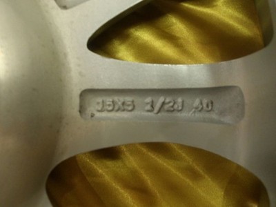 JDM O Delivery Mazda Demio Genuine Wheels Only 4-Wheel Set 15 4H100 5.5J+40 (No Tires) - Image 9