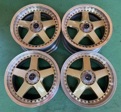 JDM Rare IMPUL RS 3P 178JJ/9JJ +38 5H 100 4-Wheel Set Impul br IMPUL (No Tires)