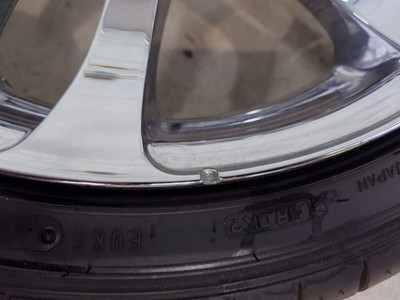 JDM Weds Kranze LXZ 16-inch chrome wheels with Goodyear 4-pack tires e (No Tires) - Image 3