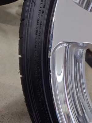 JDM Weds Kranze LXZ 16-inch chrome wheels with Goodyear 4-pack tires e (No Tires) - Image 4