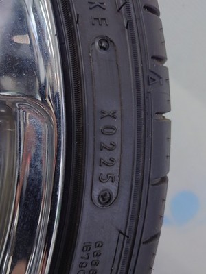 JDM Weds Kranze LXZ 16-inch chrome wheels with Goodyear 4-pack tires e (No Tires) - Image 9