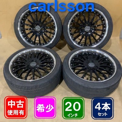 JDM 5 holes PCD114.3 20x8.5J +40 Carlsson 245/40R20 2020 YOKOHAMA AVID (No Tires)
