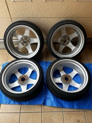 JDM Rare WALD STREIFEN 4-Wheel Set 20x9J+37/10J+37 PCD114.3 5-hole GRENLANDER (No Tires) - Image 2
