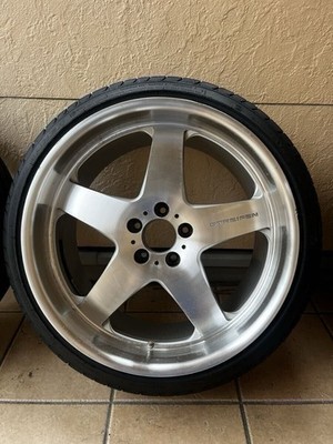 JDM Rare WALD STREIFEN 4-Wheel Set 20x9J+37/10J+37 PCD114.3 5-hole GRENLANDER (No Tires) - Image 6