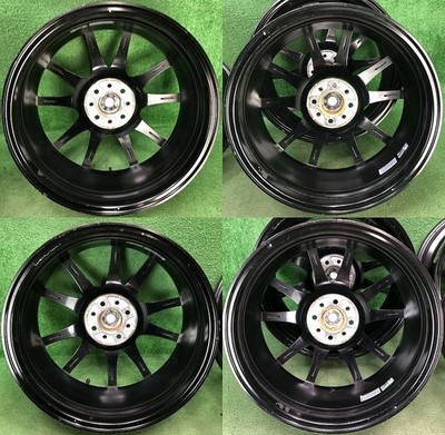 JDM 17Weds SPORT SA-25R Aftermarket Used Aluminum Wheels 4-hole PCD 10 (No Tires) - Image 3