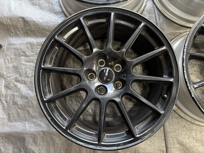 JDM Rare Mitsubishi Lancer Evolution 10 genuine 18x8.5j +38 5-hole 114 (No Tires) - Image 3