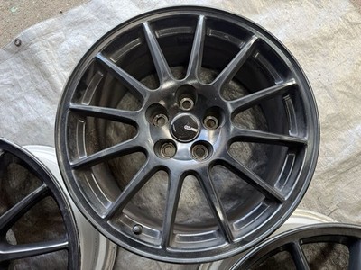 JDM Rare Mitsubishi Lancer Evolution 10 genuine 18x8.5j +38 5-hole 114 (No Tires) - Image 5