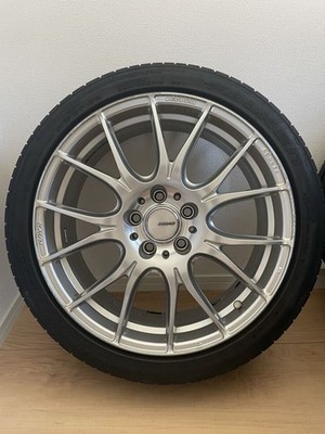 JDM RAYS HOMURA 2x7PLUS187.5J +48 PCD112 5 holes FALKEN AZENIS FK510 2 (No Tires)