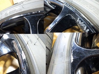 JDM WALD Wheels and Tires 4-Wheel Set 5H-114.3 20x8.5J+40 9.5J+40 245/45ZR20 (No Tires) - Image 9