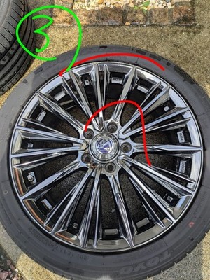 JDM RAYS VERSUS stratagia VOUGE br RAYS (No Tires) - Image 6