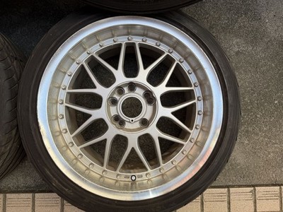 JDM Rare Weds Farmas M-Revolt 17x8J/9J +38 4H/5H PCD114.3 4-Wheel Set br WEDS (No Tires) - Image 4