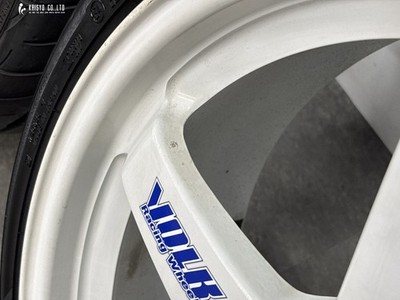 JDM Rare ForgingRAYS Volk Racing TE37C 18in 7.5J +40 PCD114.3 Yokohama (No Tires) - Image 6